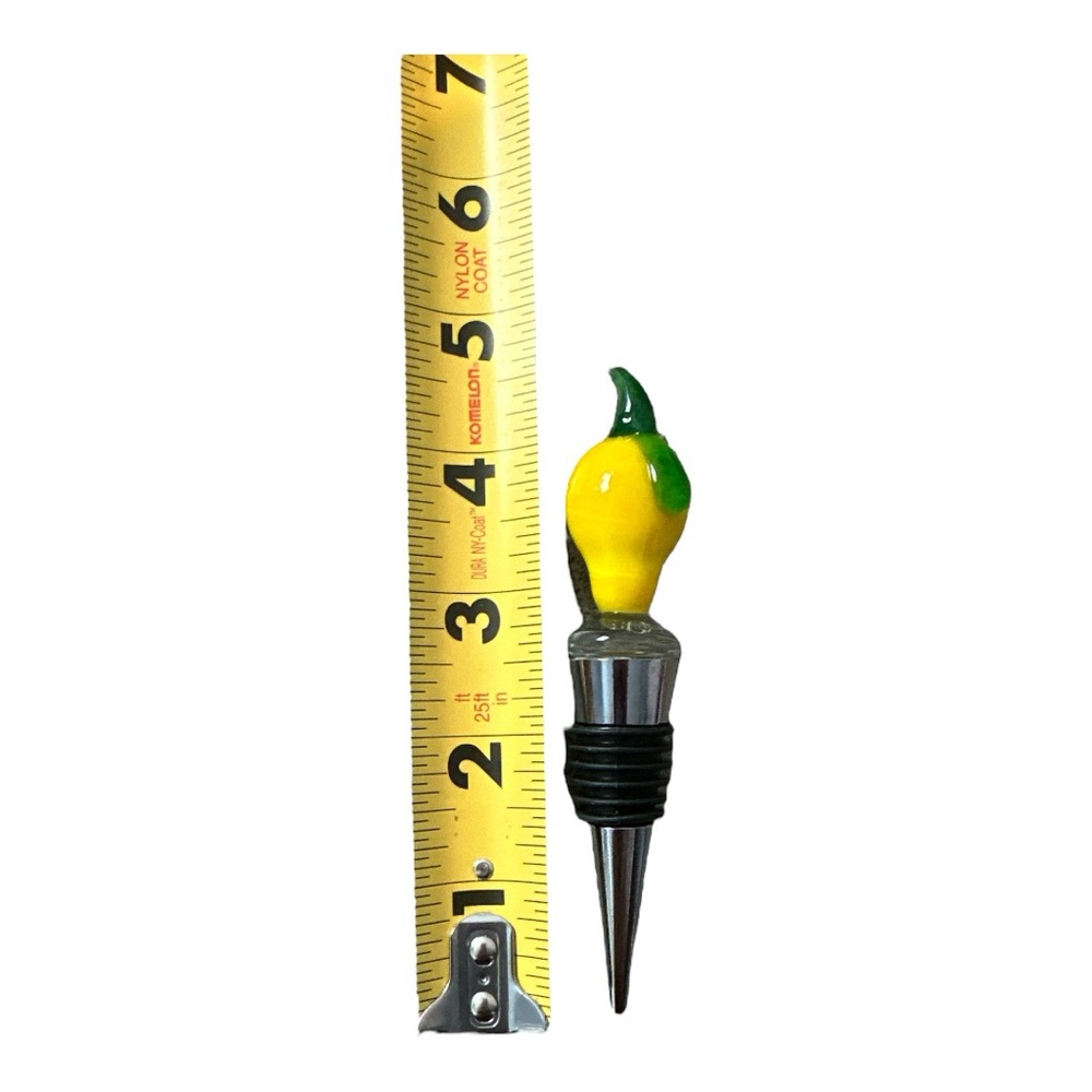 Sandralexandra Bottle Stoppers Set of Lemon & Chilli - Picture 7 of 7